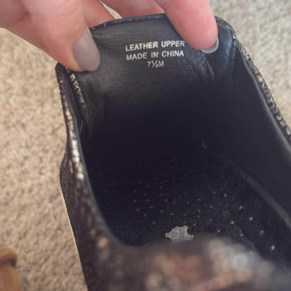 J/Slides Snake Print Sneakers Size 7.5 - image 7